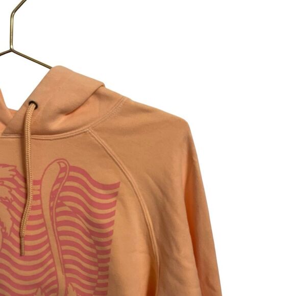 Billa Bong "Surfadelic" Hooded Sweatshirt Peach Size Small NWT - Picture 2 of 7